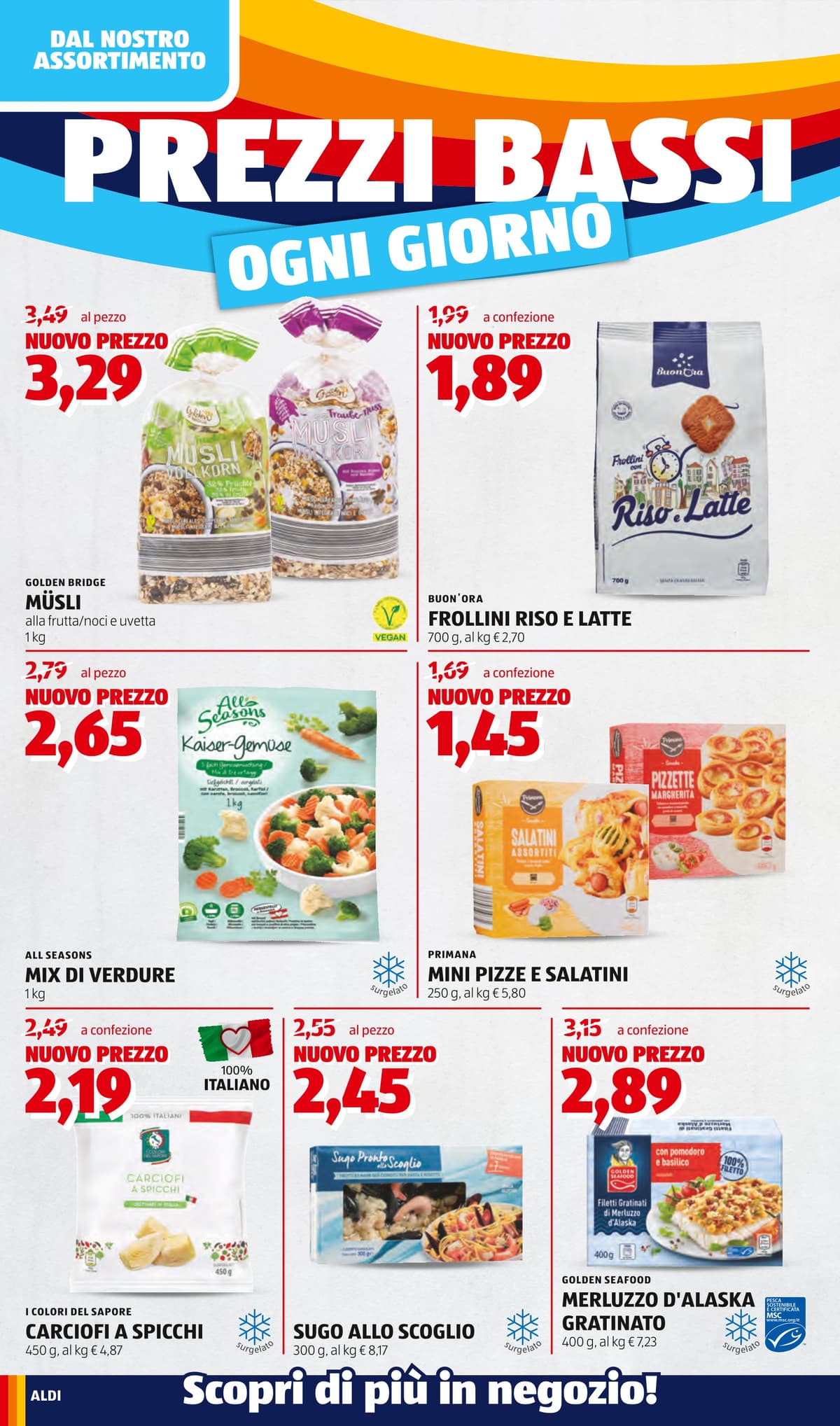 Pagina 6. del volantino ALDI - Offerte della settimana