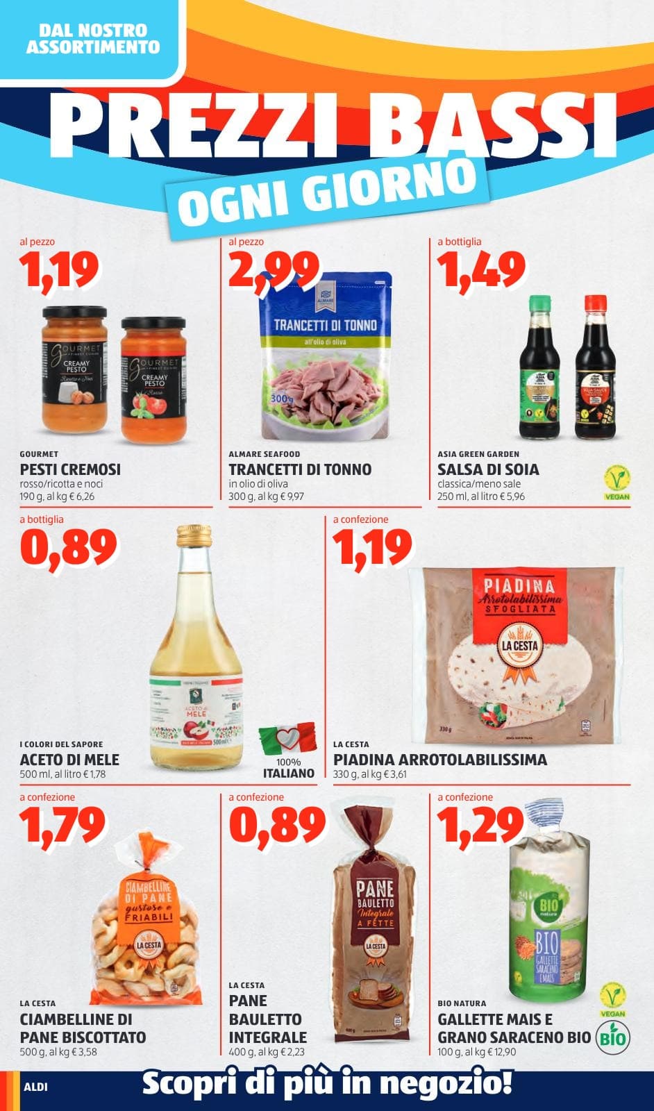 Pagina 4. del volantino ALDI - Offerte della settimana dal 23/06/2026