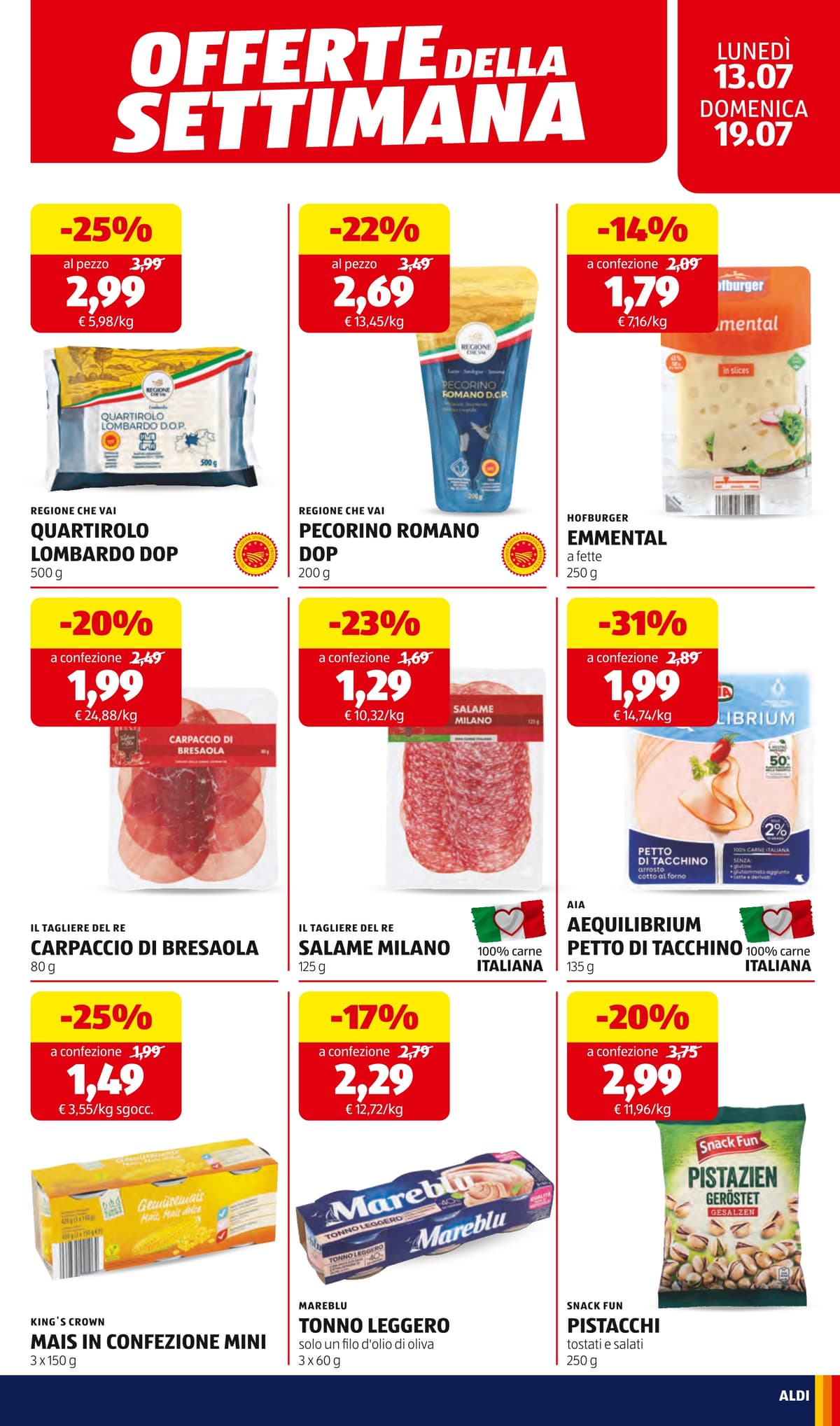 Pagina 19. del volantino ALDI - Prezzi Bassi dal 14/07/2026