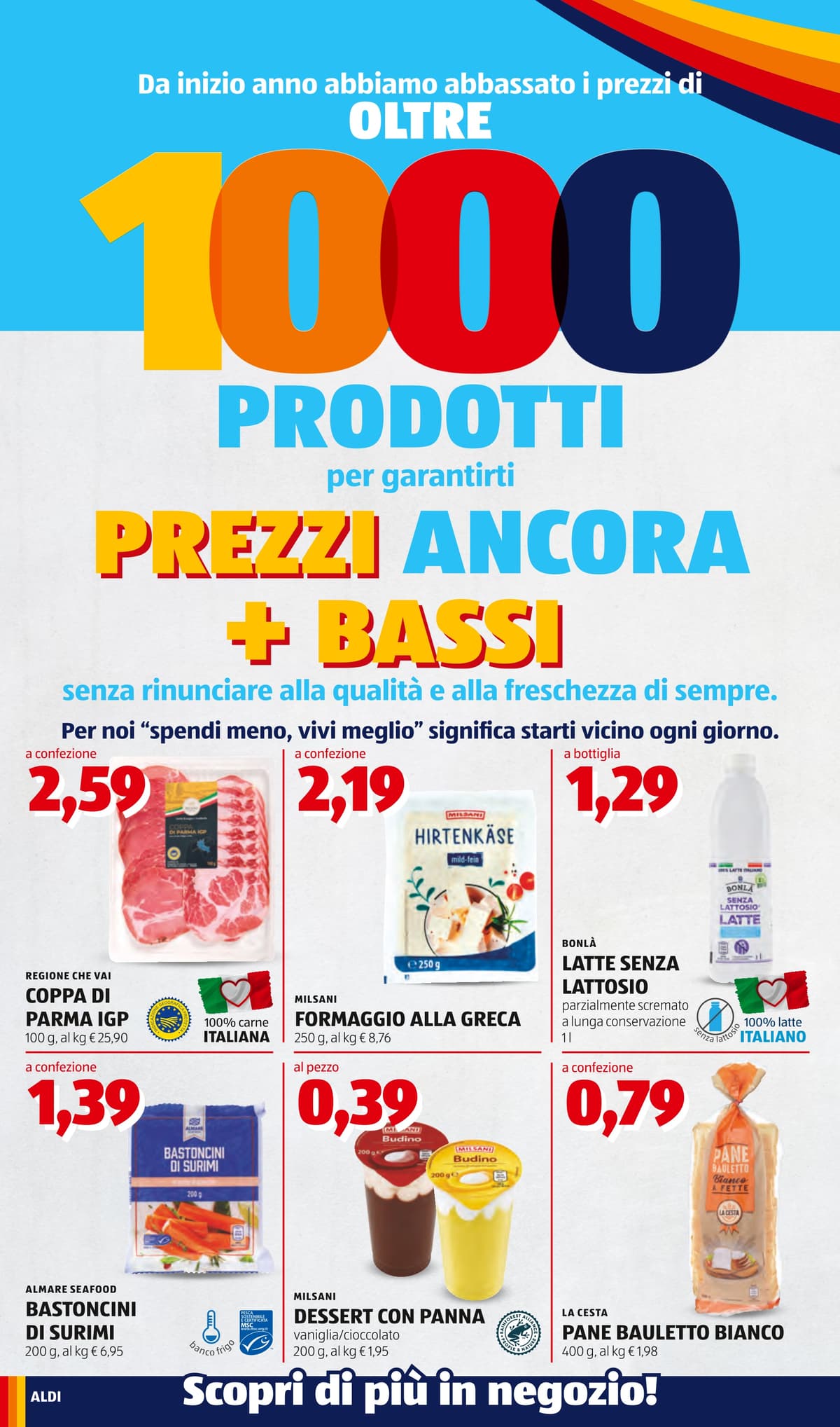 Pagina 2. del volantino ALDI - Prezzi Bassi dal 14/07/2026