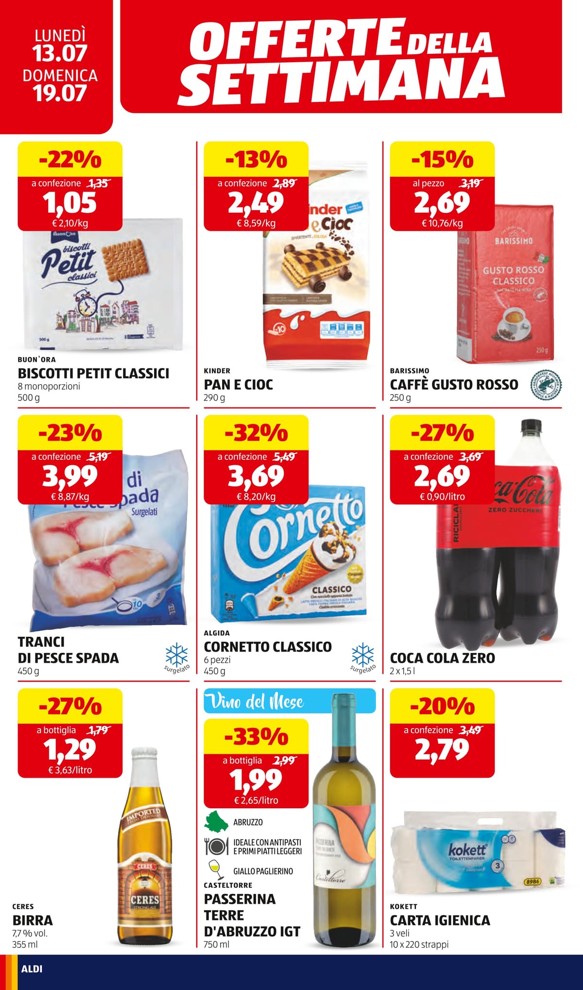 Pagina 20. del volantino ALDI - Prezzi Bassi dal 14/07/2026