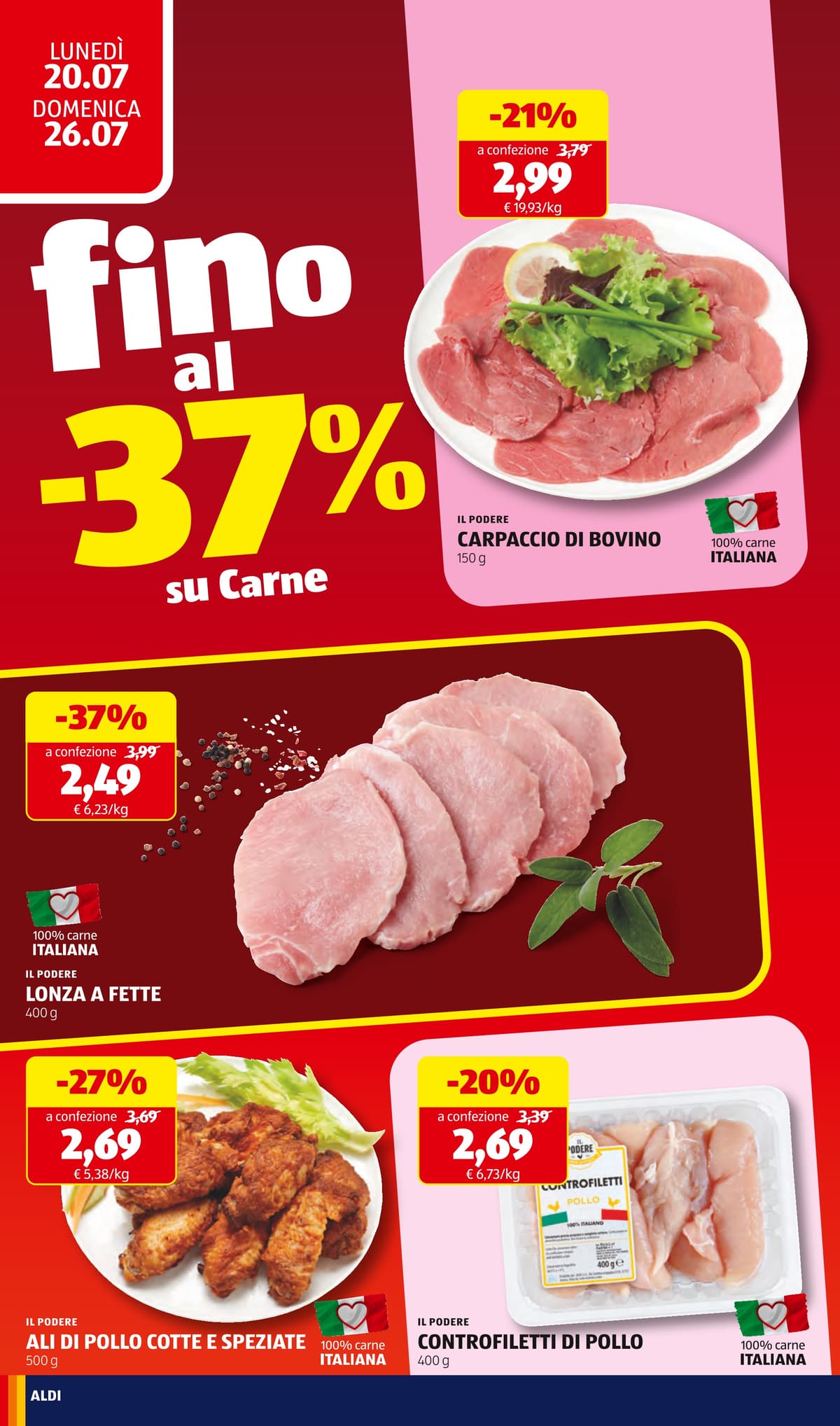 Pagina 10. del volantino ALDI - Prezzi Bassi