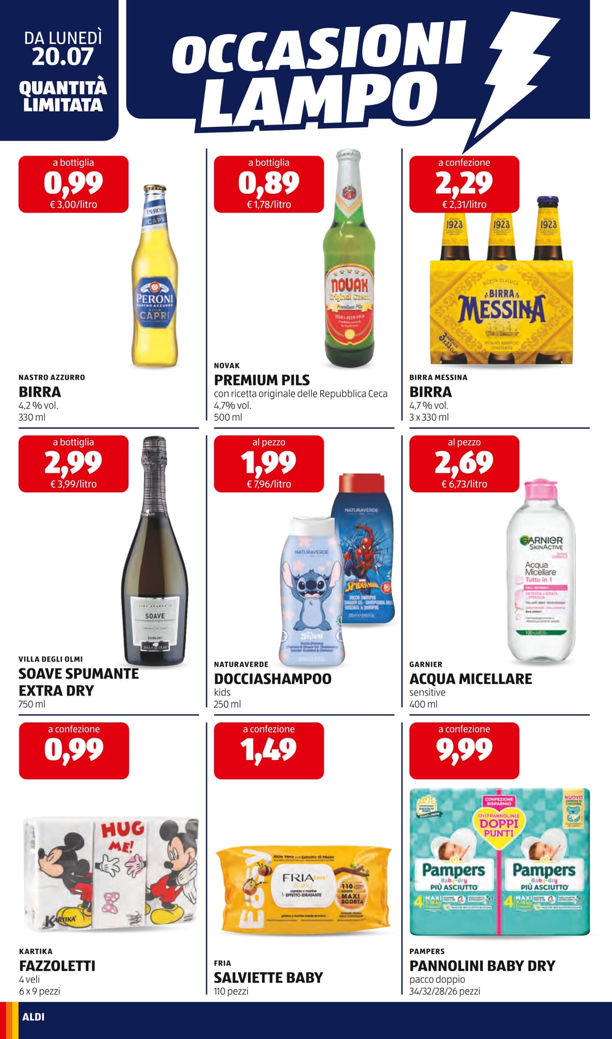 Pagina 18. del volantino ALDI - Prezzi Bassi dal 14/07/2026