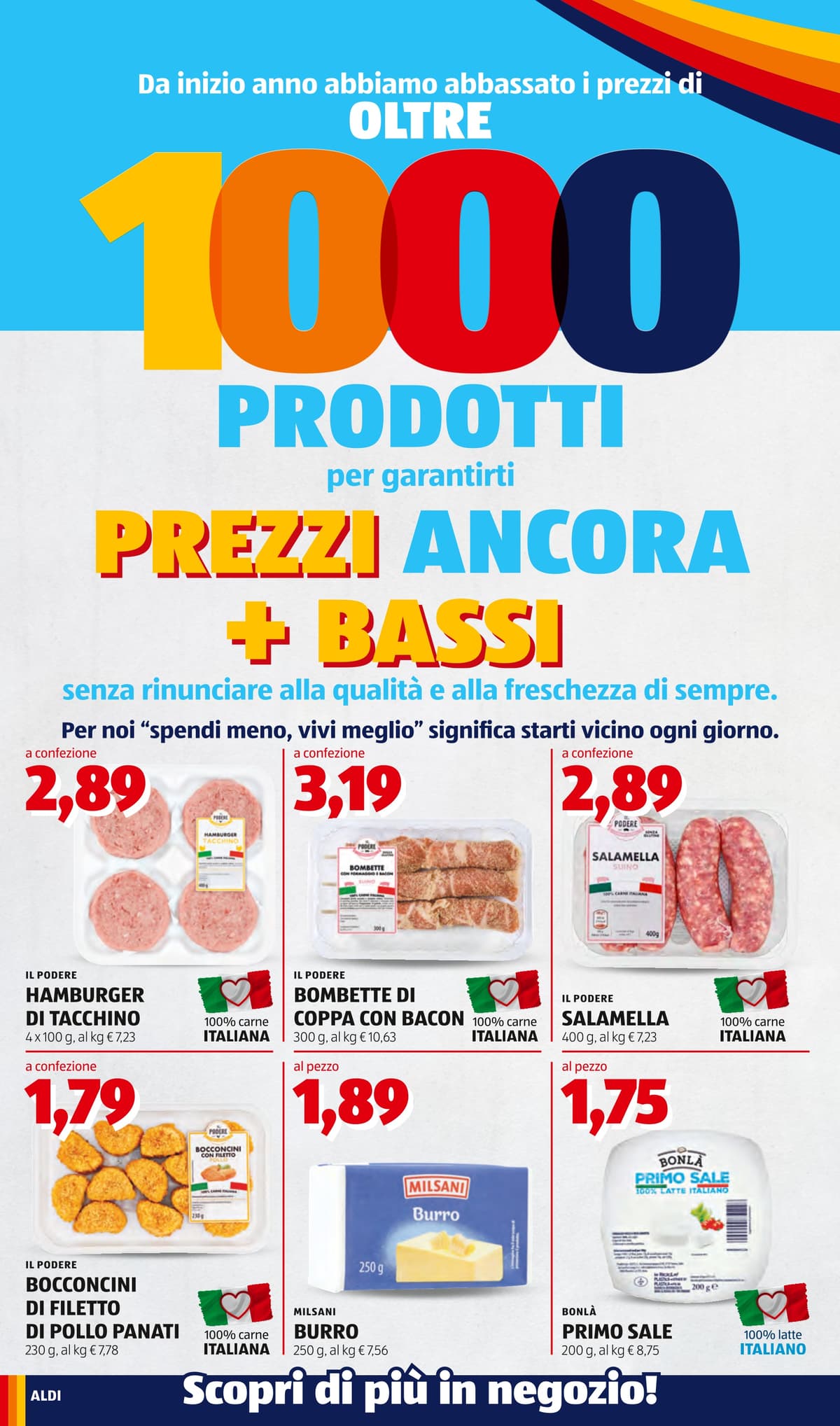 Pagina 2. del volantino ALDI - Prezzi Bassi dal 14/07/2026