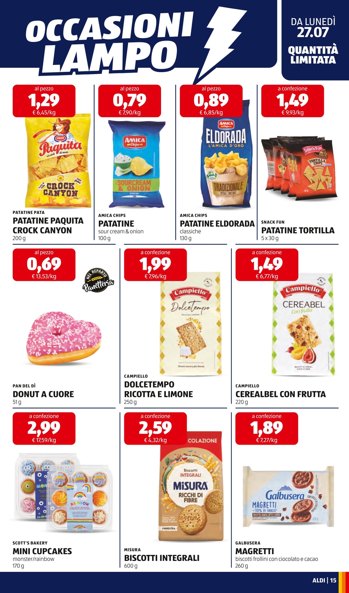 Pagina 15. del volantino ALDI - Prezzi Bassi dal 28/07/2026