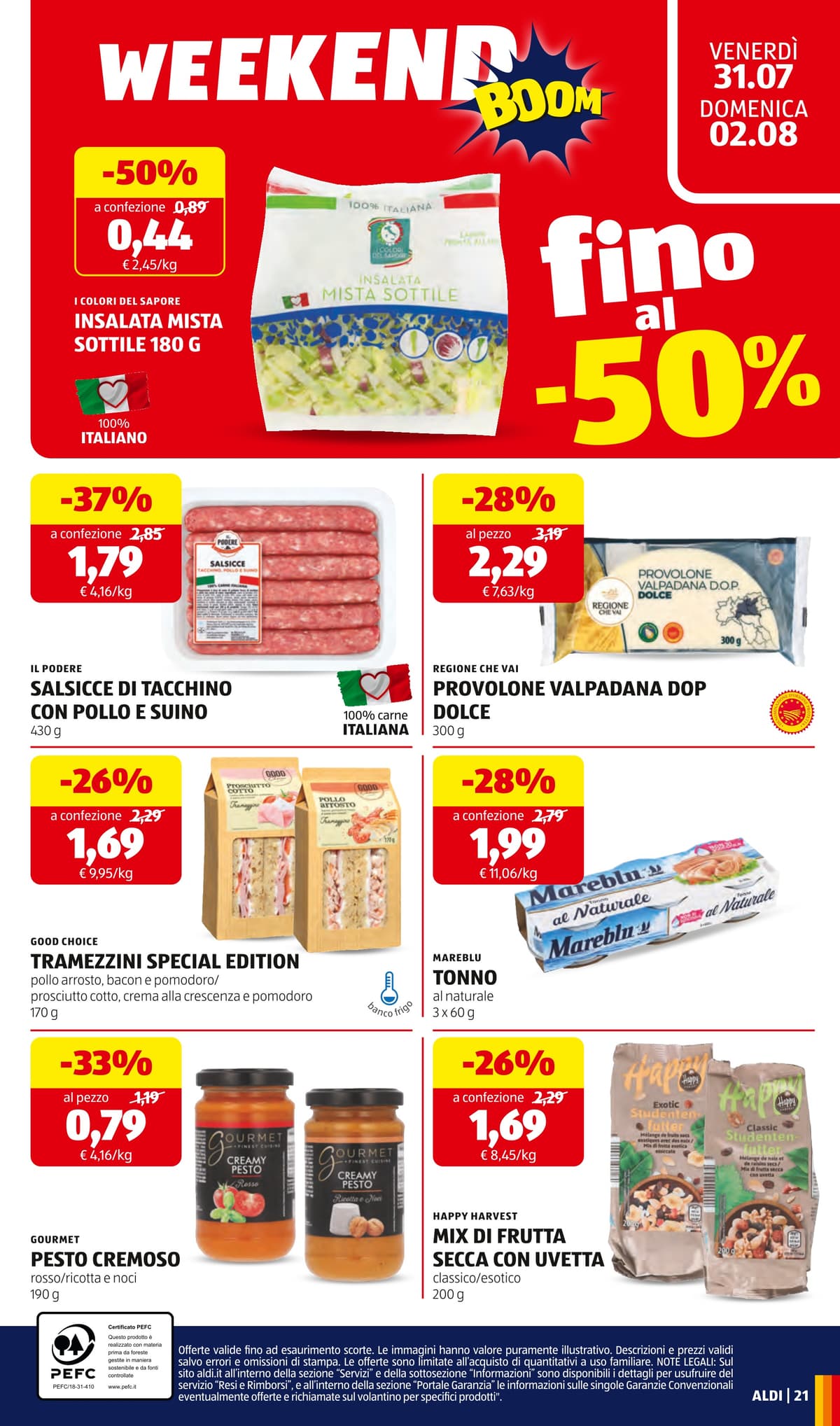 Pagina 21. del volantino ALDI - Prezzi Bassi