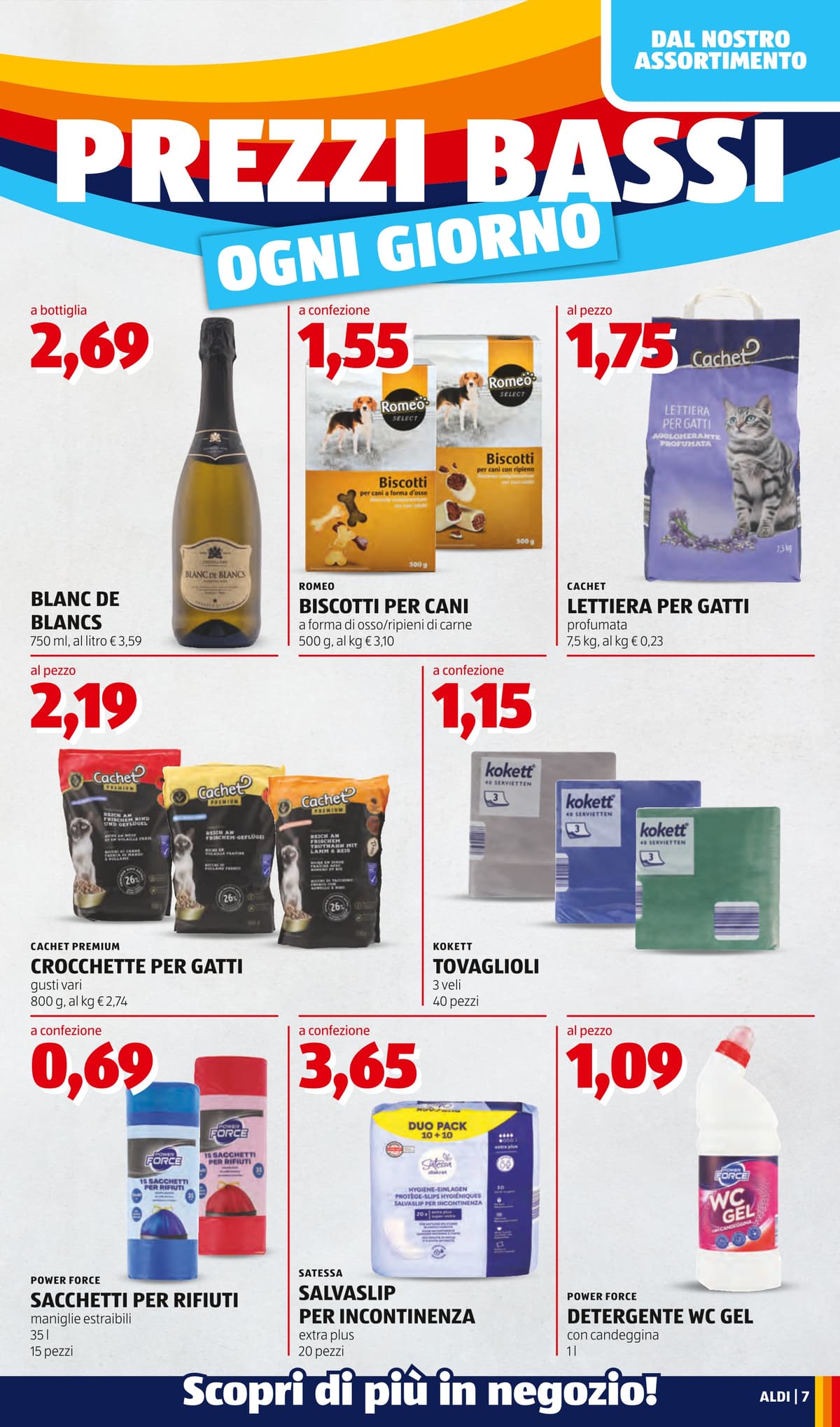 Pagina 7. del volantino ALDI - Prezzi Bassi dal 28/07/2026
