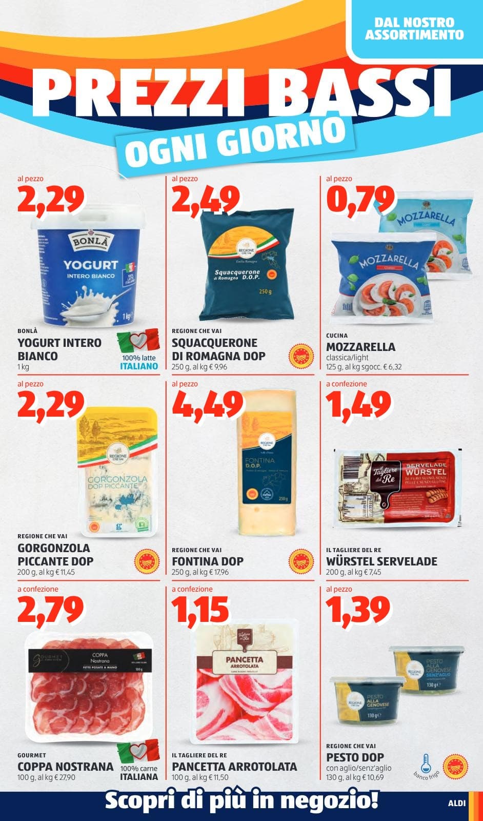 Pagina 3. del volantino ALDI - Prezzi Bassi dal 28/07/2026