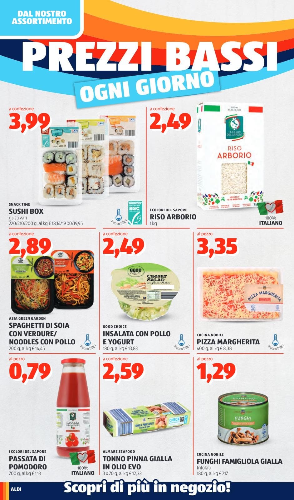 Pagina 4. del volantino ALDI - Prezzi Bassi dal 28/07/2026