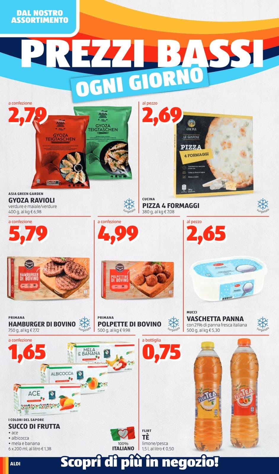 Pagina 6. del volantino ALDI - Prezzi Bassi