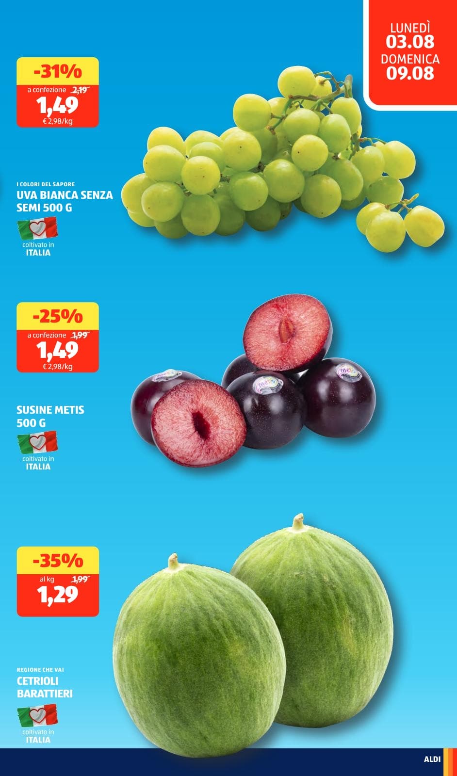 Pagina 9. del volantino ALDI - Prezzi Bassi