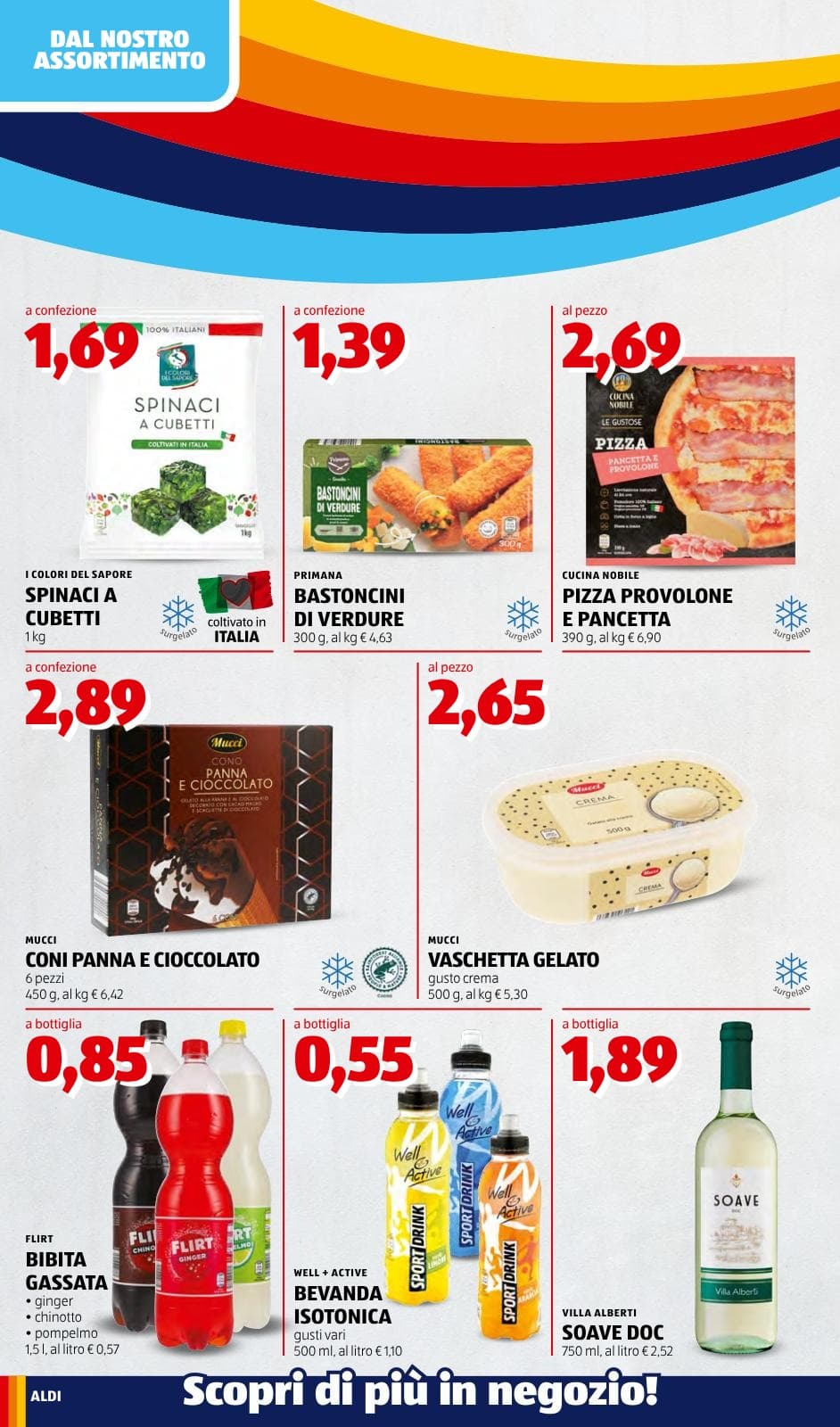 Pagina 8. del volantino ALDI - Prezzi Bassi