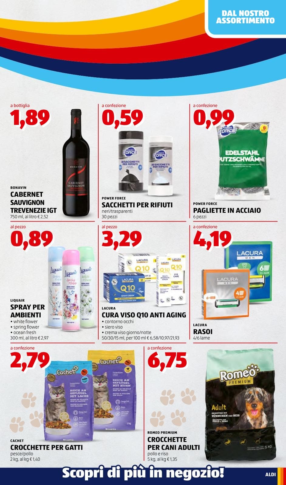 Pagina 9. del volantino ALDI - Prezzi Bassi dal 23/08/2026