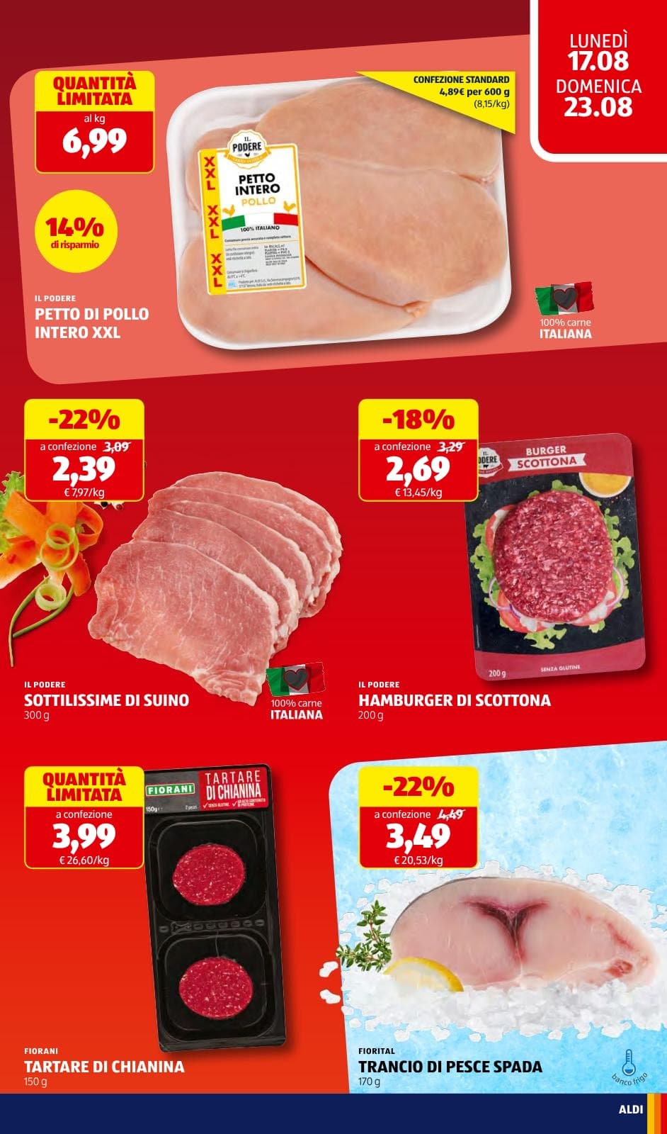 Pagina 13. del volantino ALDI - Prezzi Bassi