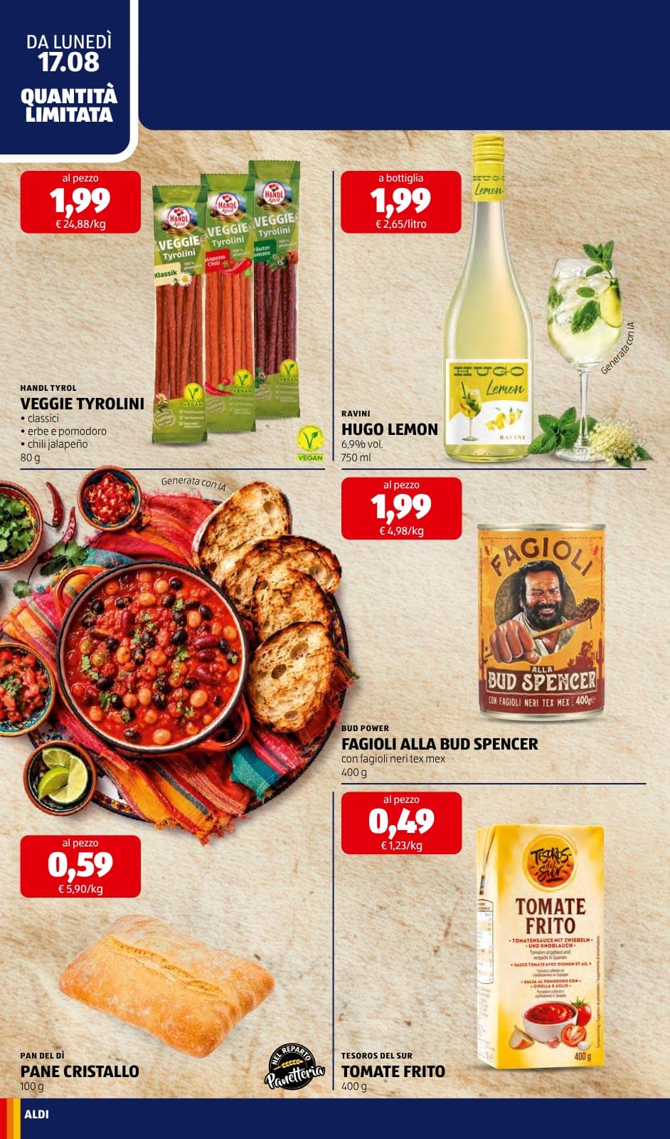 Pagina 14. del volantino ALDI - Prezzi Bassi dal 23/08/2026