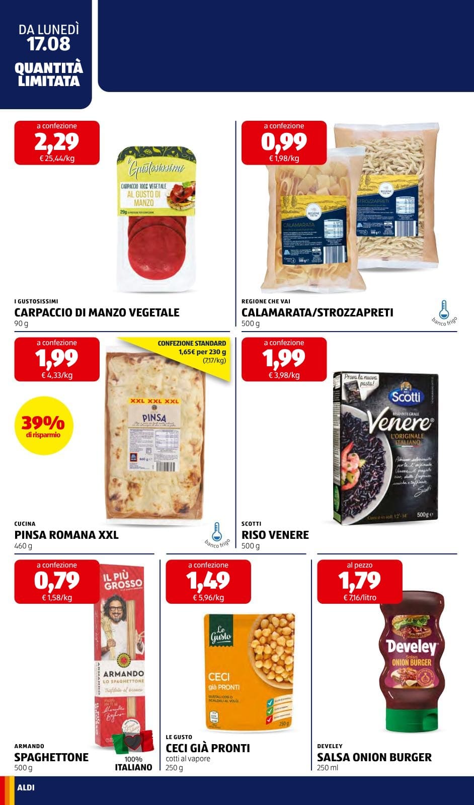 Pagina 18. del volantino ALDI - Prezzi Bassi dal 23/08/2026