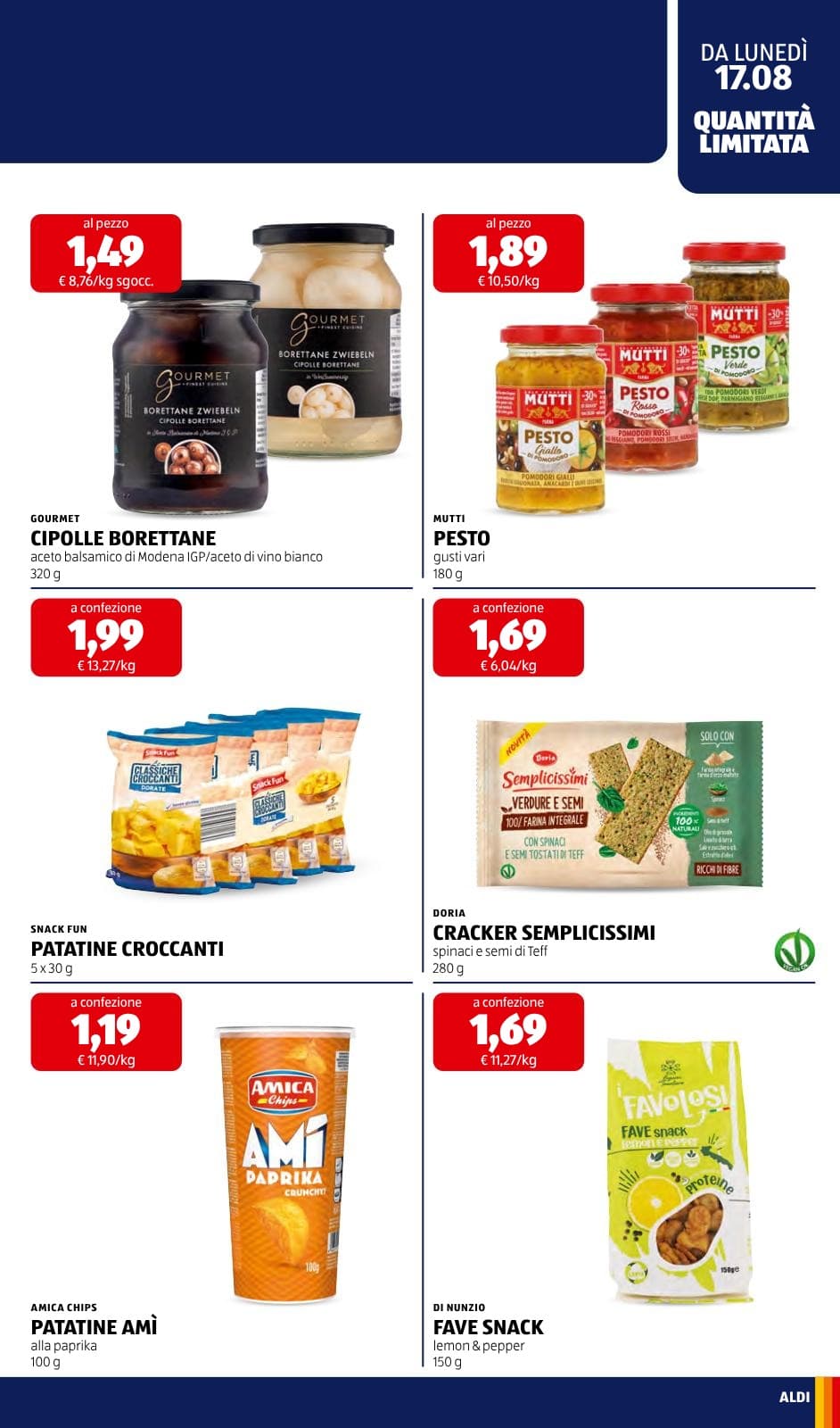 Pagina 19. del volantino ALDI - Prezzi Bassi dal 23/08/2026