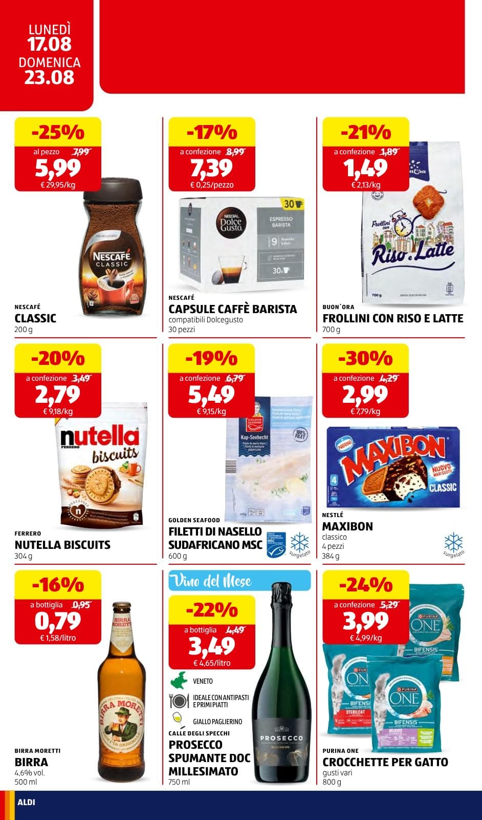 Pagina 22. del volantino ALDI - Prezzi Bassi dal 23/08/2026