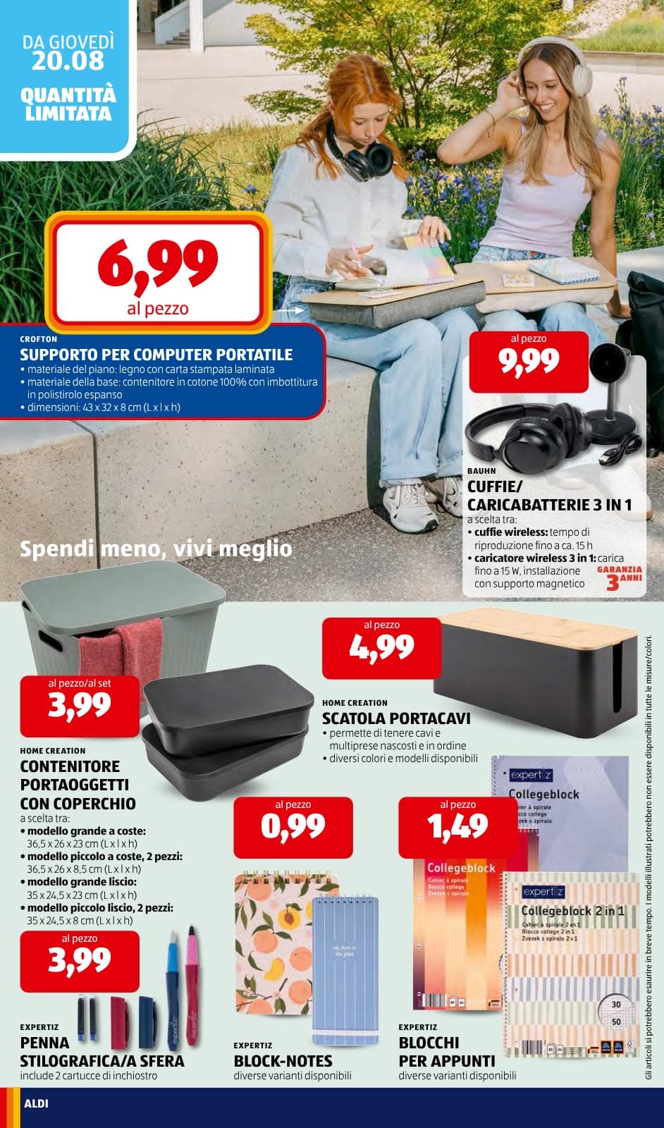 Pagina 32. del volantino ALDI - Prezzi Bassi