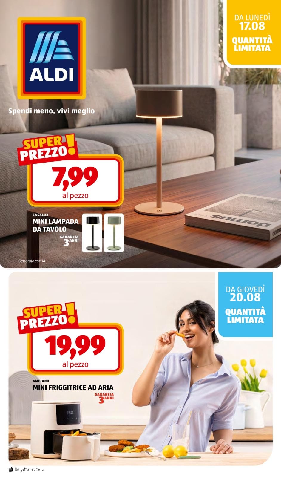 Pagina 34. del volantino ALDI - Prezzi Bassi dal 23/08/2026
