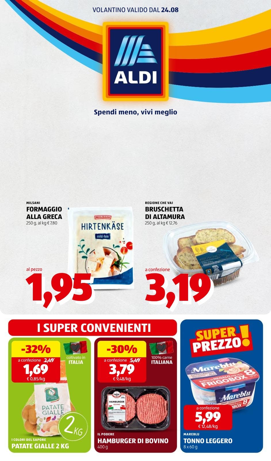 Pagina 1. del volantino ALDI - Prezzi Bassi