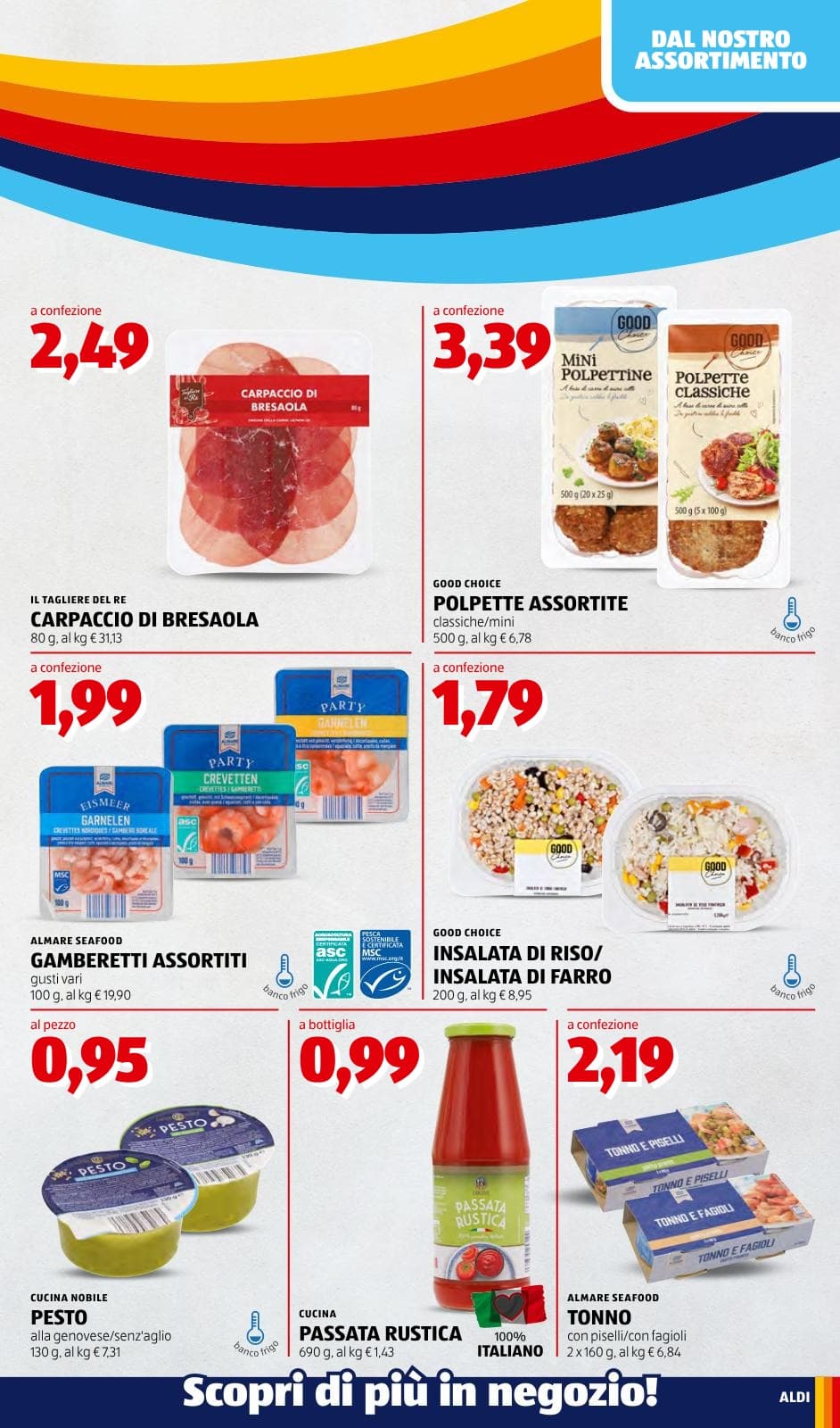 Pagina 5. del volantino ALDI - Prezzi Bassi