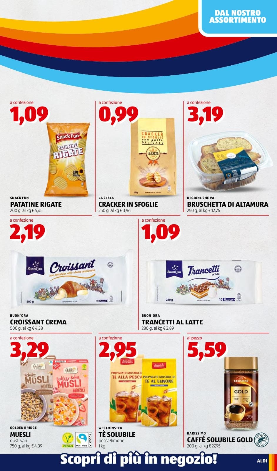Pagina 7. del volantino ALDI - Prezzi Bassi