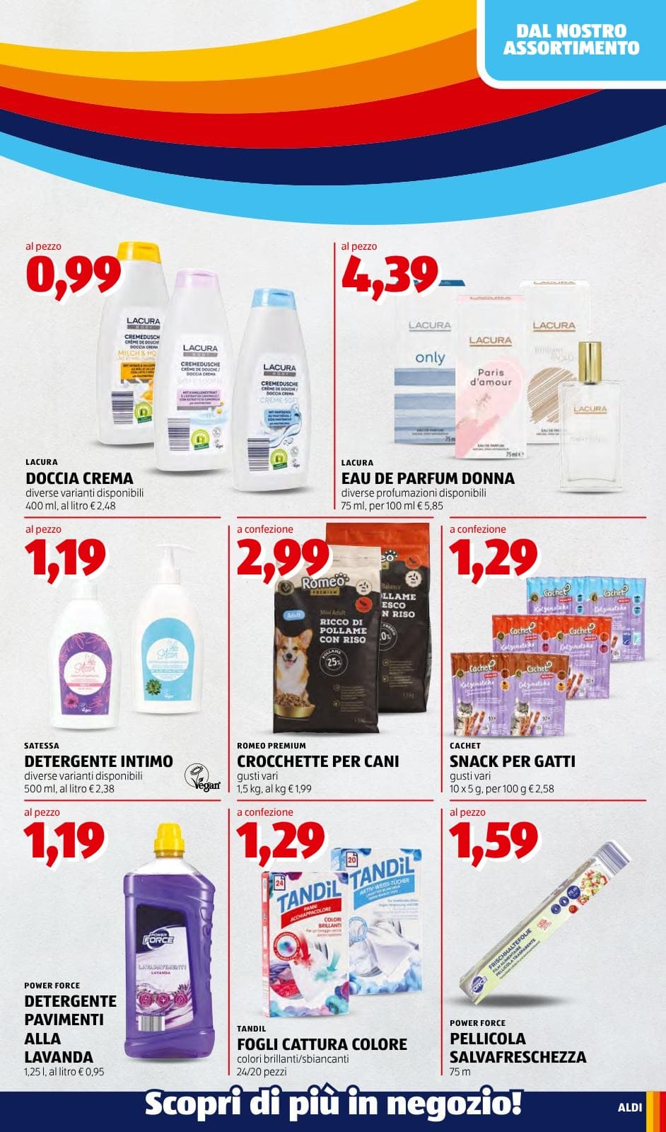 Pagina 9. del volantino ALDI - Prezzi Bassi