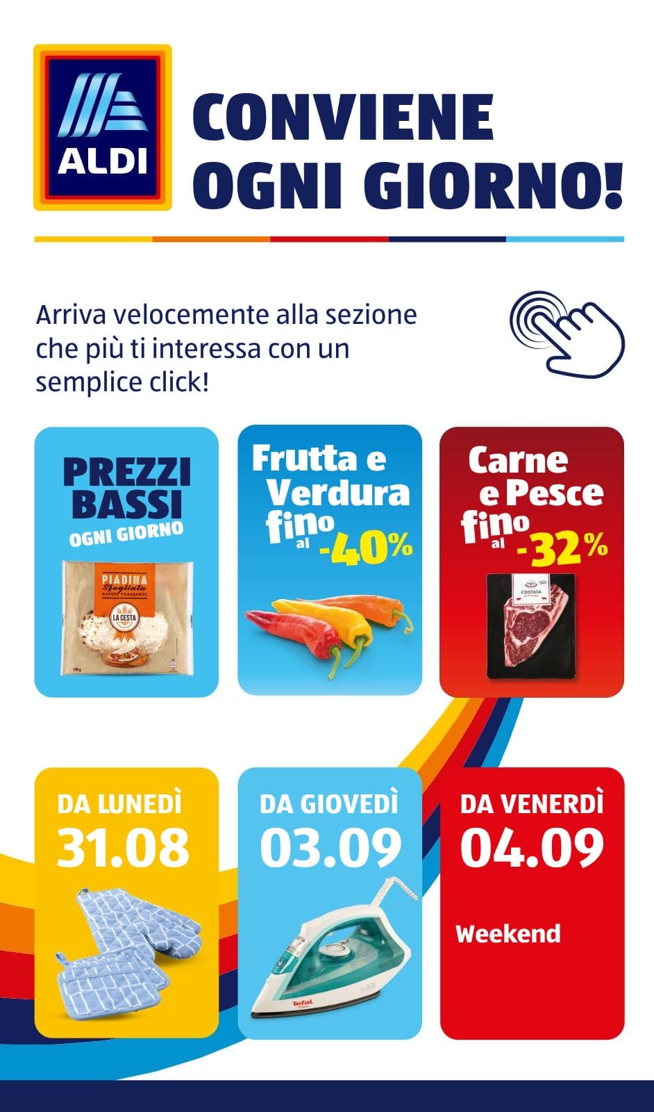Pagina 2. del volantino ALDI - Prezzi Bassi