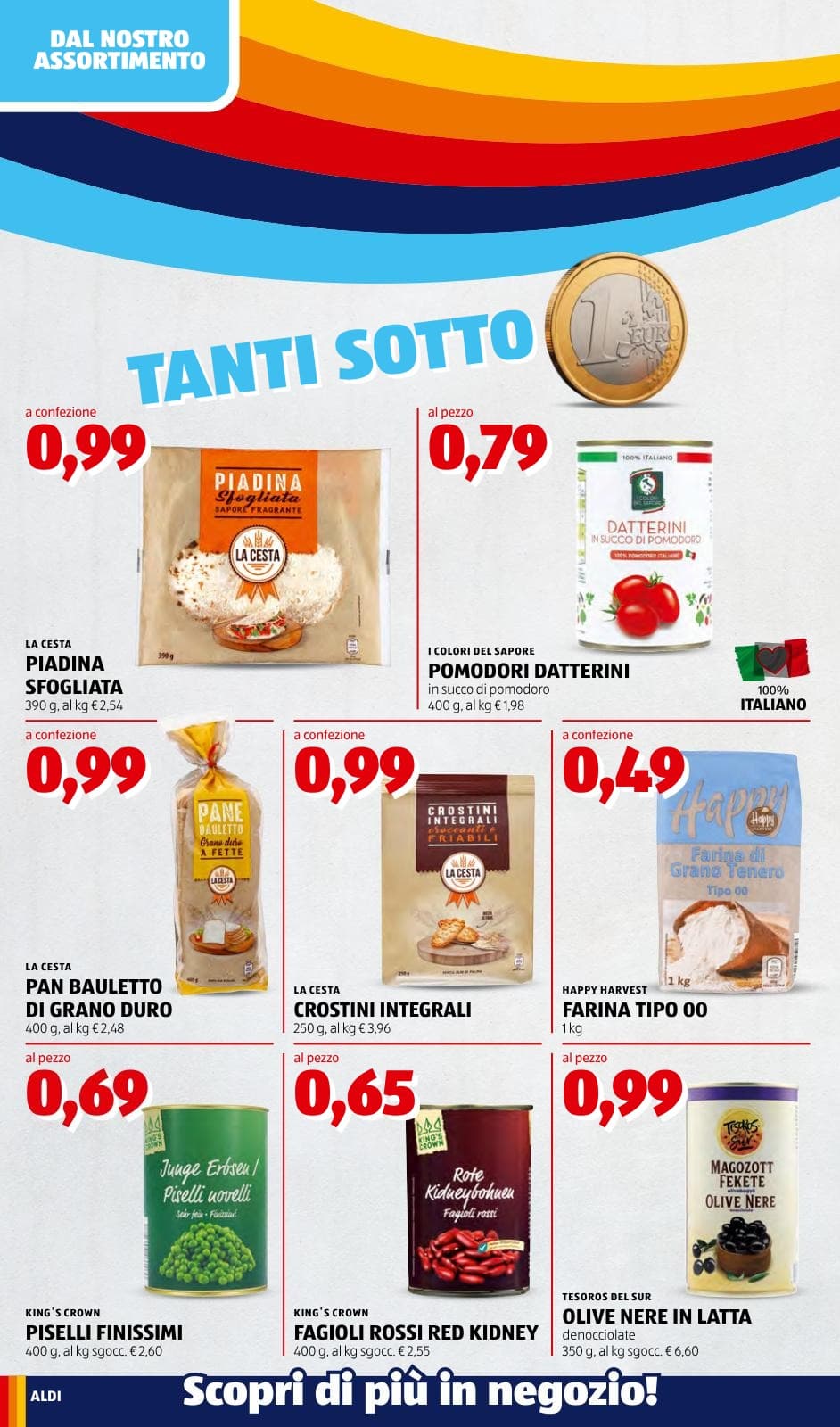 Pagina 6. del volantino ALDI - Prezzi Bassi dal 26/08/2026