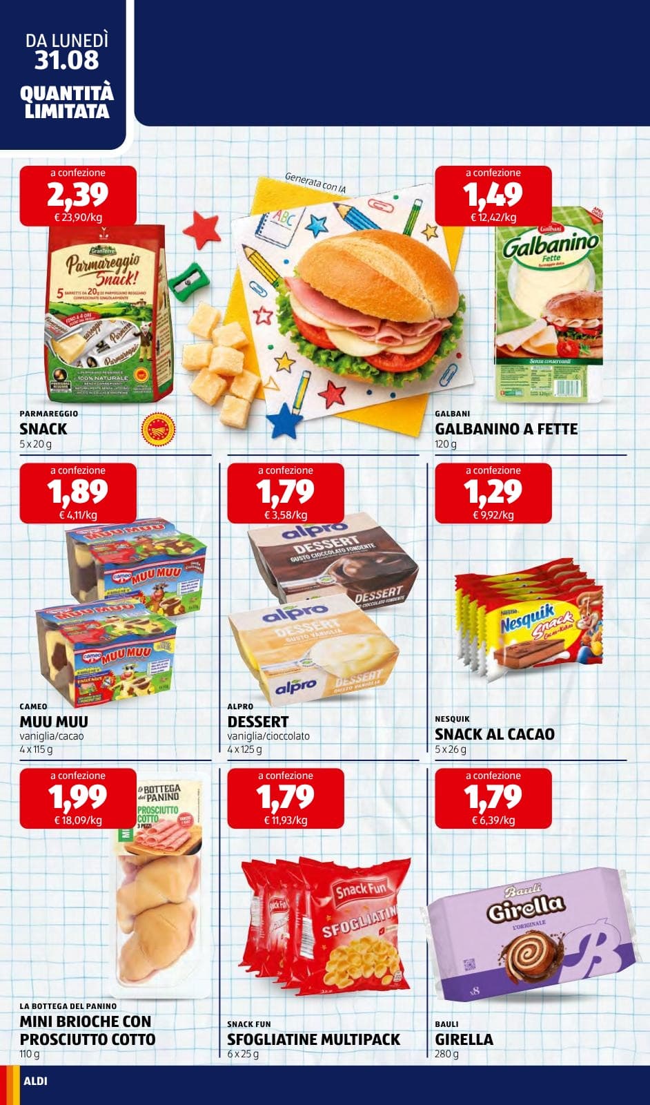 Pagina 14. del volantino ALDI - Prezzi Bassi dal 26/08/2026