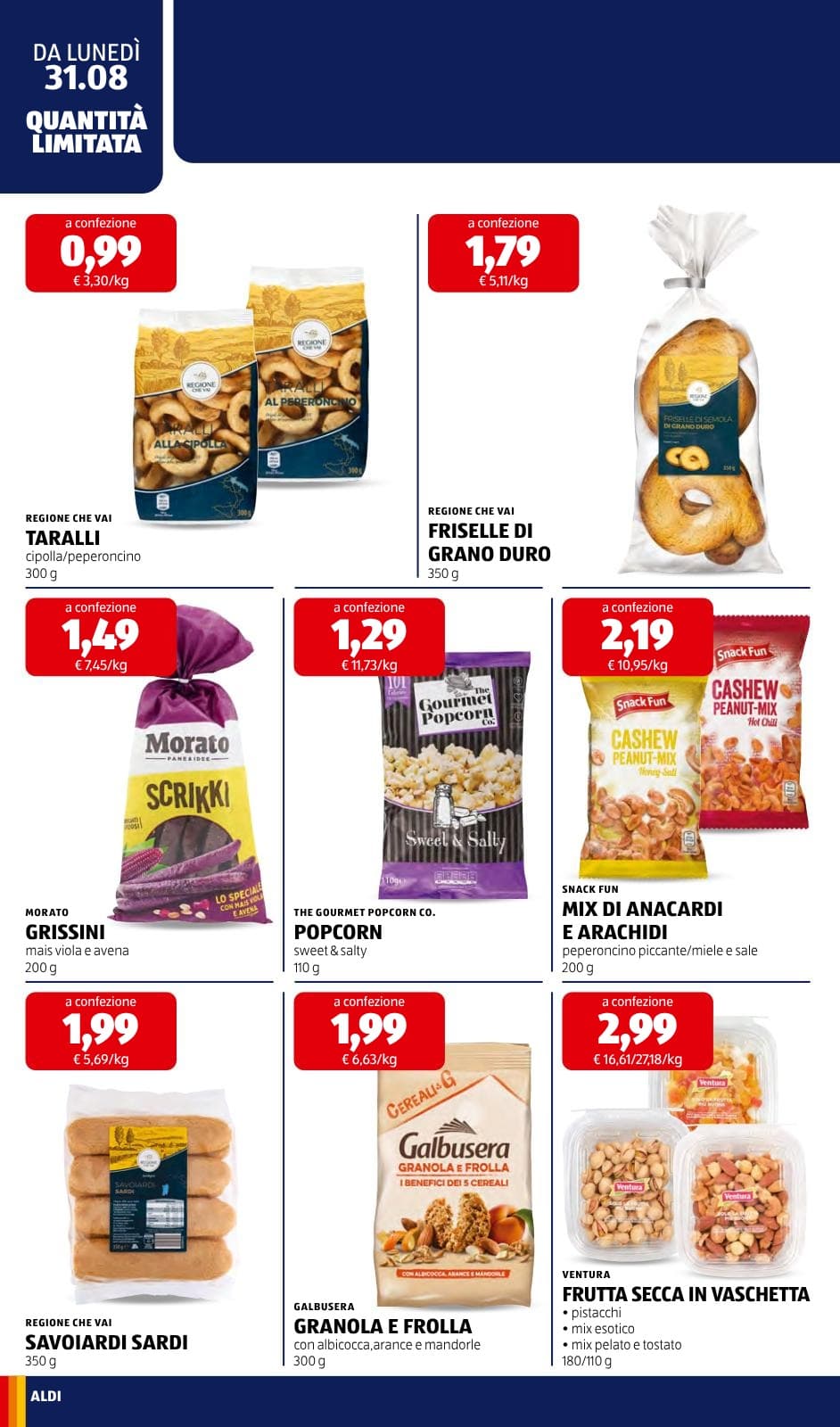 Pagina 18. del volantino ALDI - Prezzi Bassi dal 26/08/2026