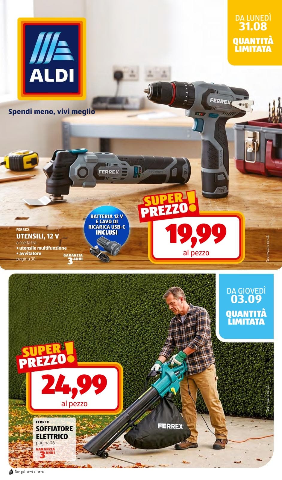 Pagina 34. del volantino ALDI - Prezzi Bassi dal 26/08/2026