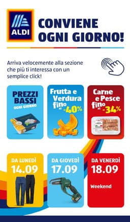 Pagina 2 del volantino ALDI Prezzi Bassi