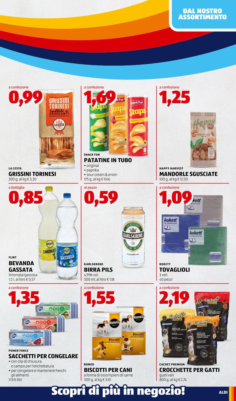 Pagina 7. del volantino ALDI - Prezzi Bassi