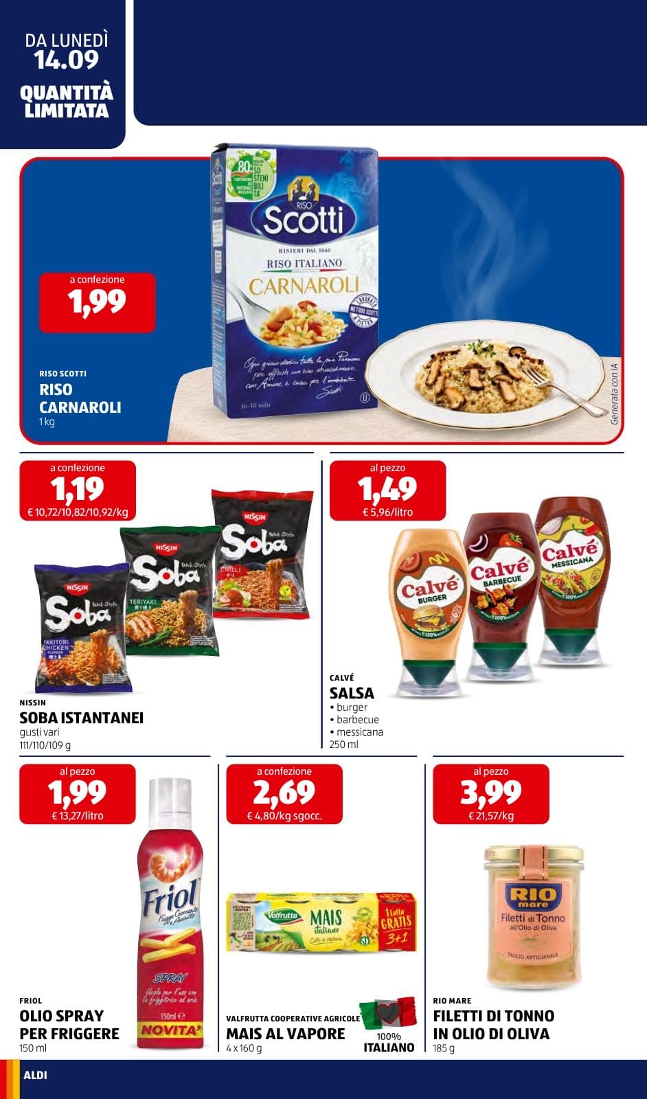 Pagina 14. del volantino ALDI - Prezzi Bassi