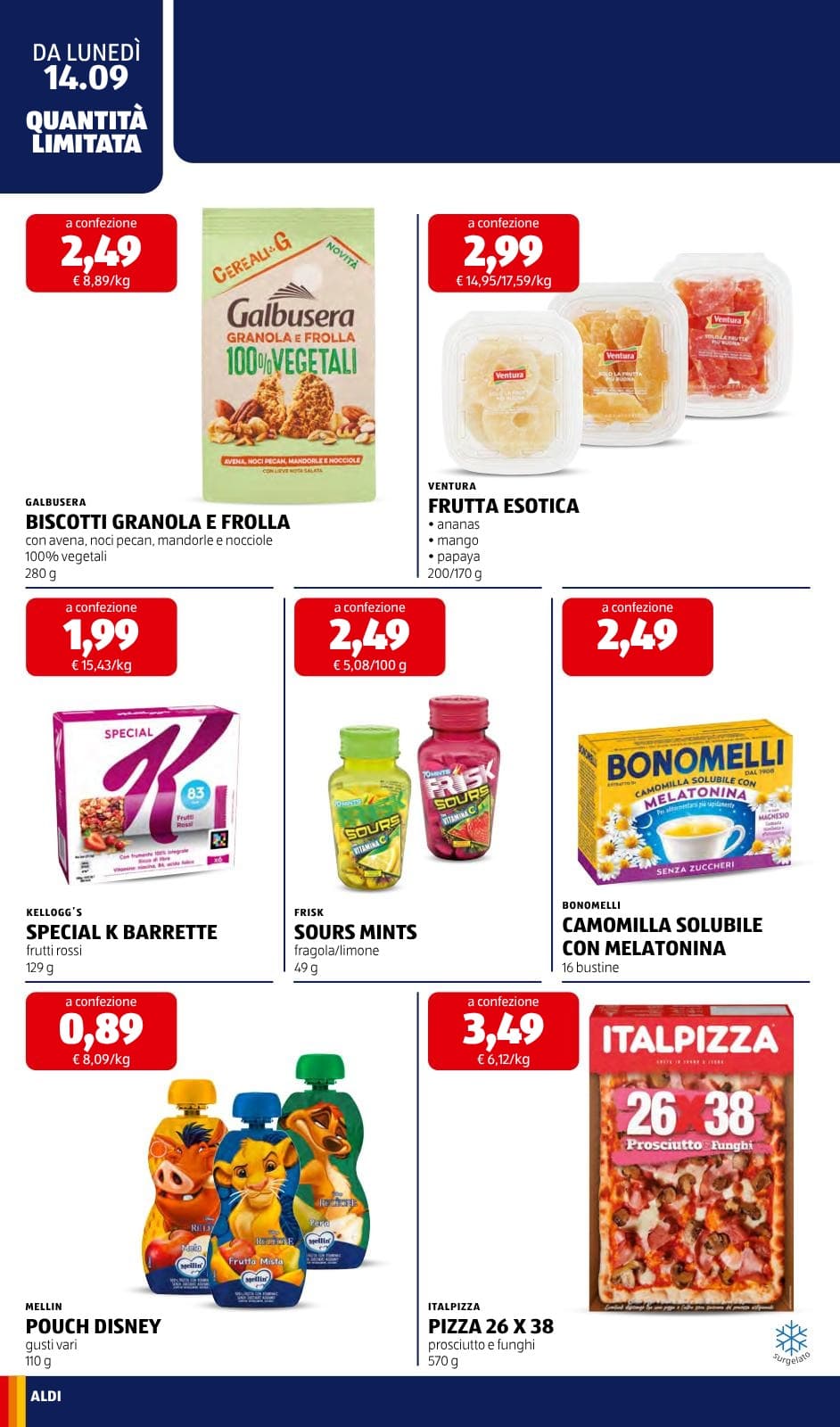 Pagina 16. del volantino ALDI - Prezzi Bassi