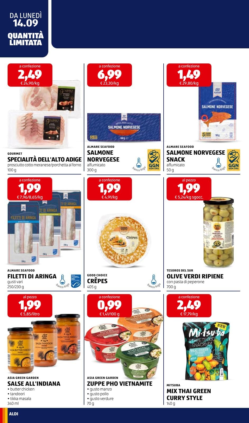 Pagina 18. del volantino ALDI - Prezzi Bassi