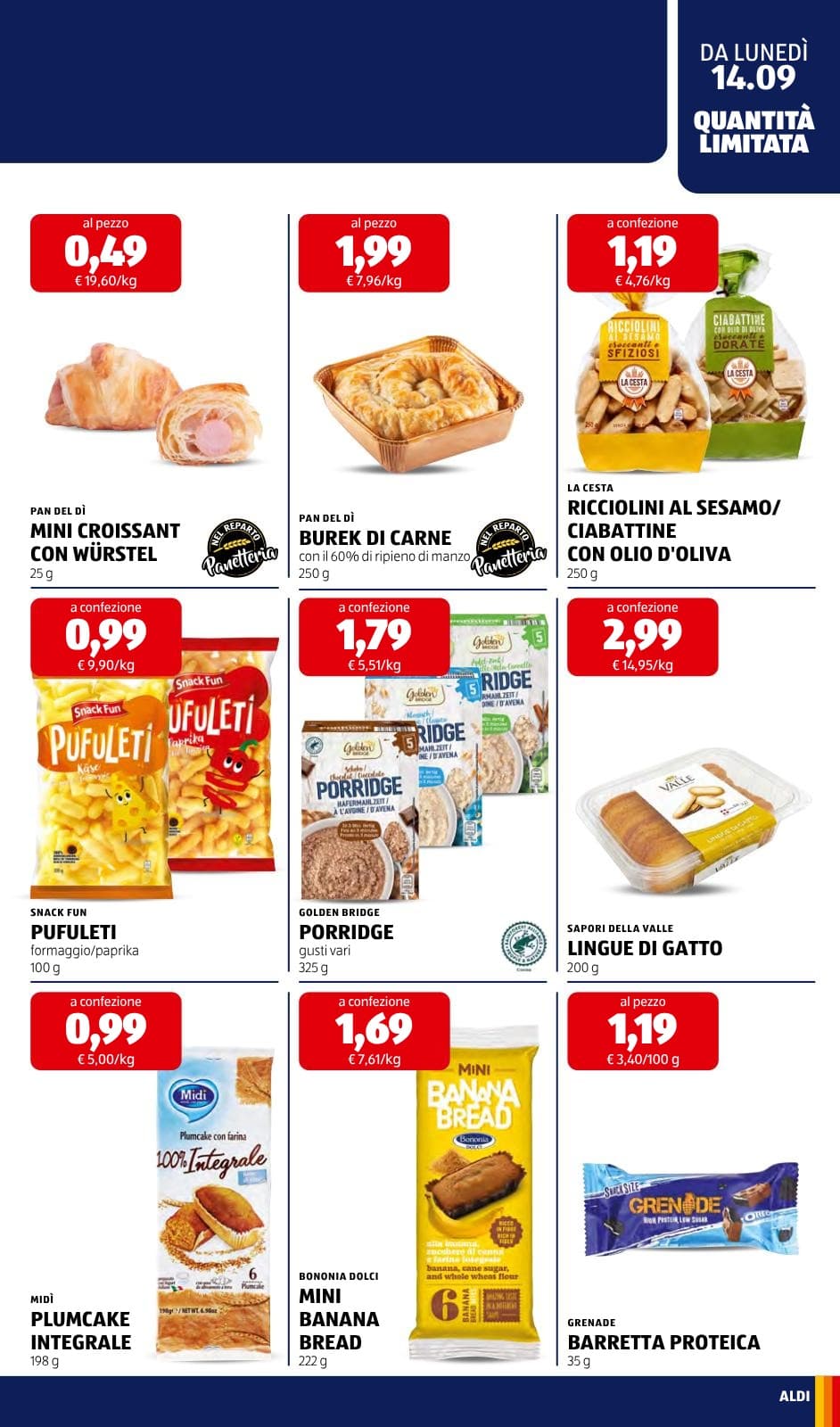 Pagina 19. del volantino ALDI - Prezzi Bassi