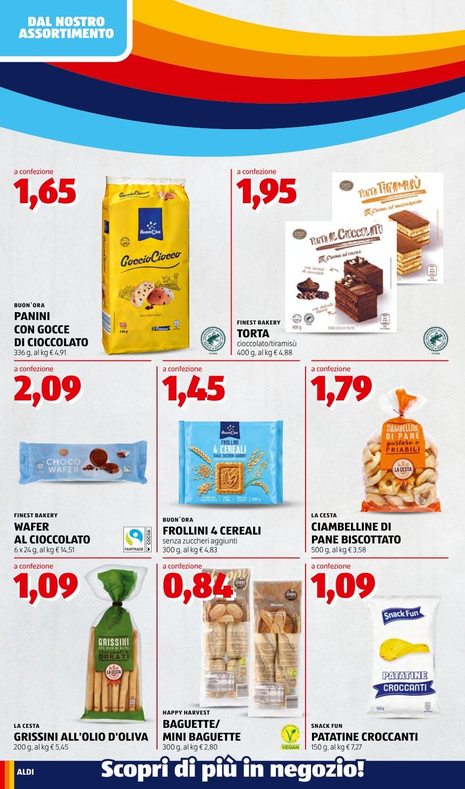 Pagina 6. del volantino ALDI - Prezzi Bassi