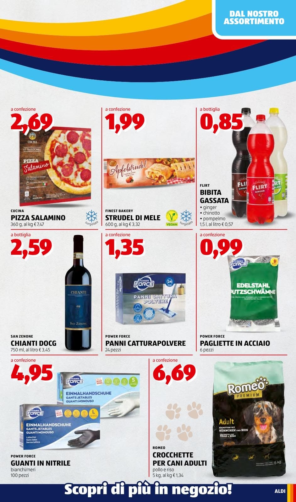 Pagina 7. del volantino ALDI - Prezzi Bassi