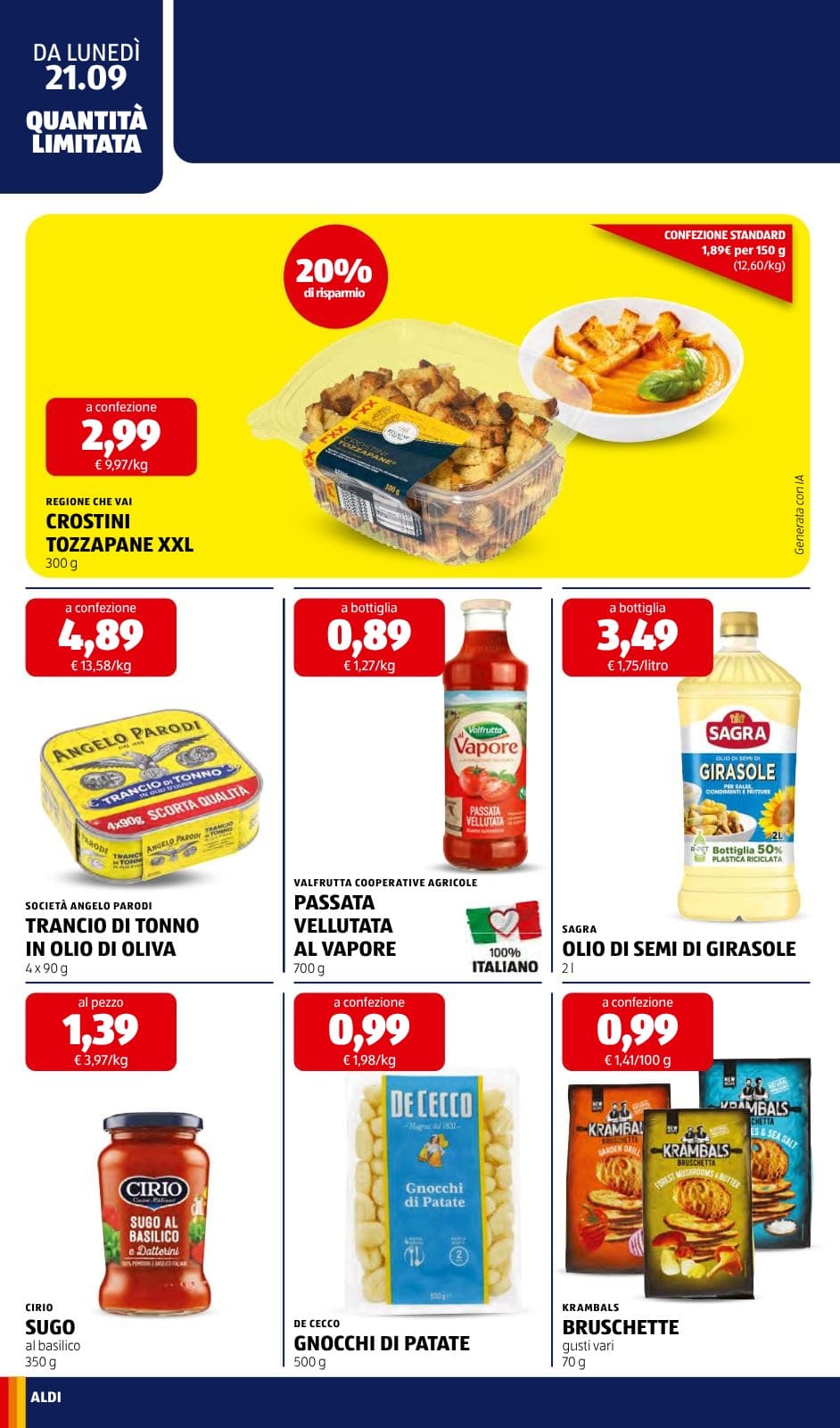 Pagina 16. del volantino ALDI - Prezzi Bassi