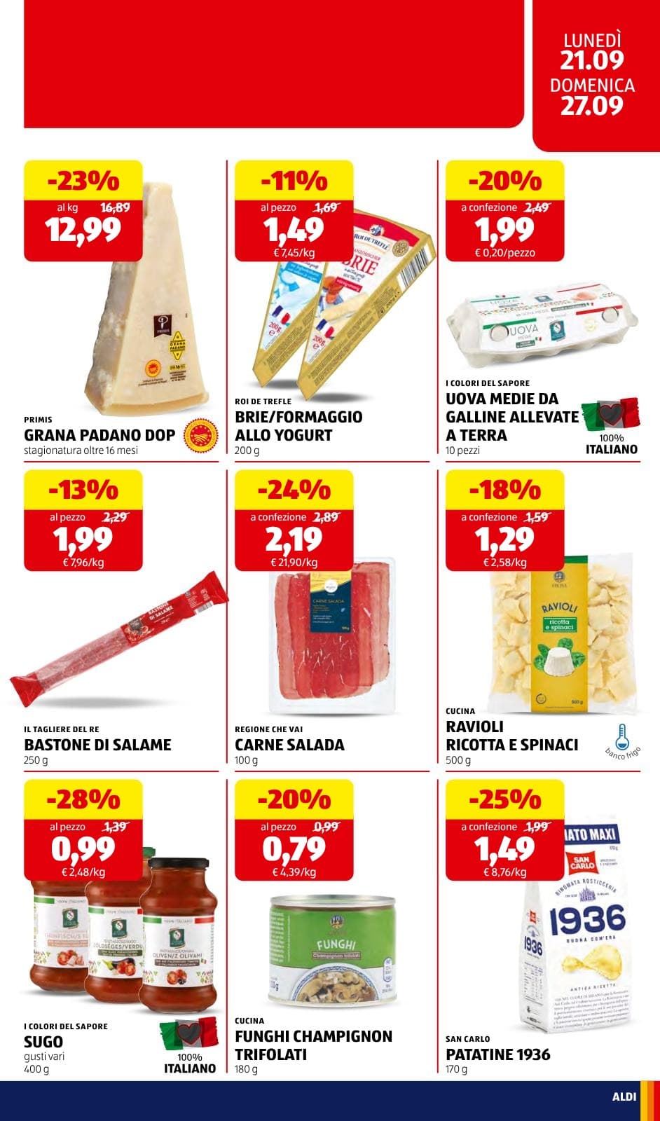 Pagina 21. del volantino ALDI - Prezzi Bassi