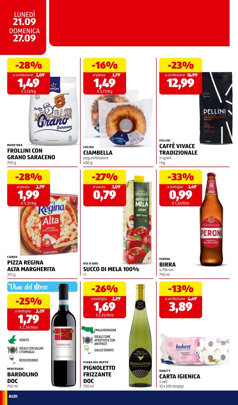 Pagina 22. del volantino ALDI - Prezzi Bassi