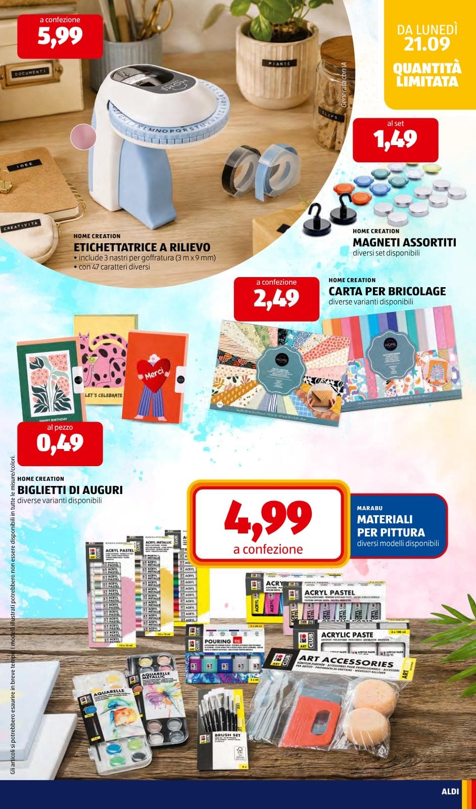 Pagina 29. del volantino ALDI - Prezzi Bassi