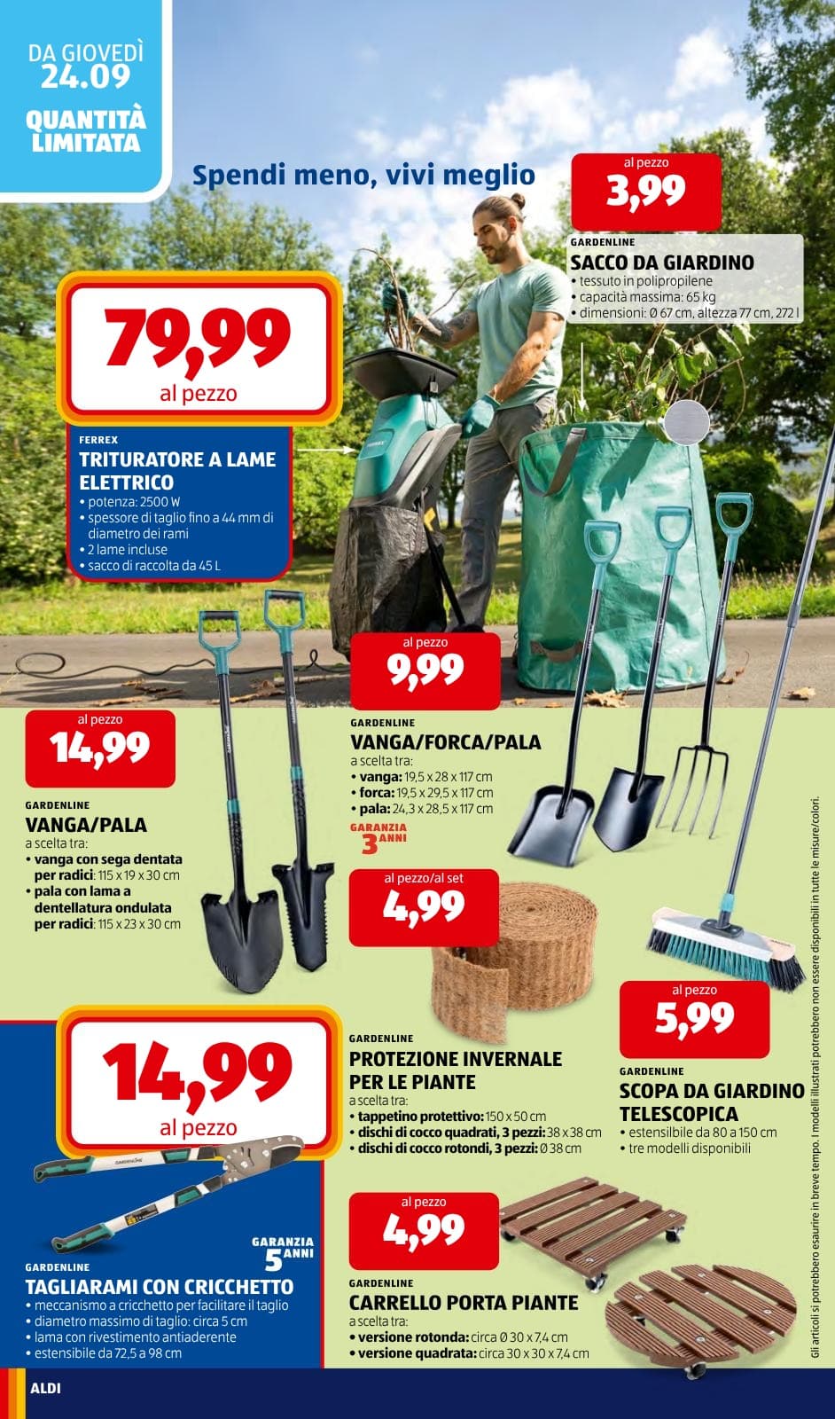 Pagina 32. del volantino ALDI - Prezzi Bassi