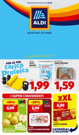 Pagina 1 del volantino ALDI Prezzi Bassi