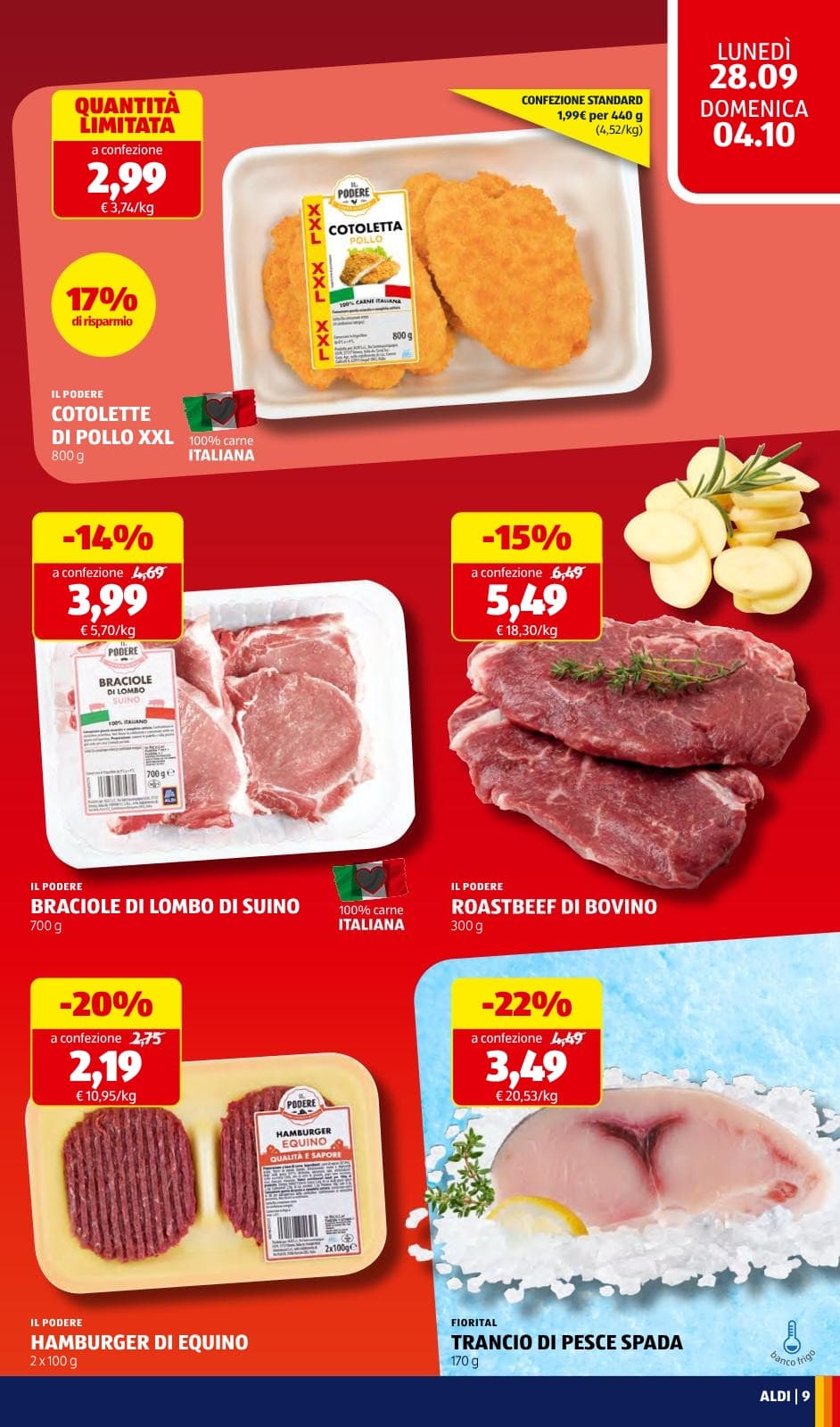 Pagina 11. del volantino ALDI - Prezzi Bassi