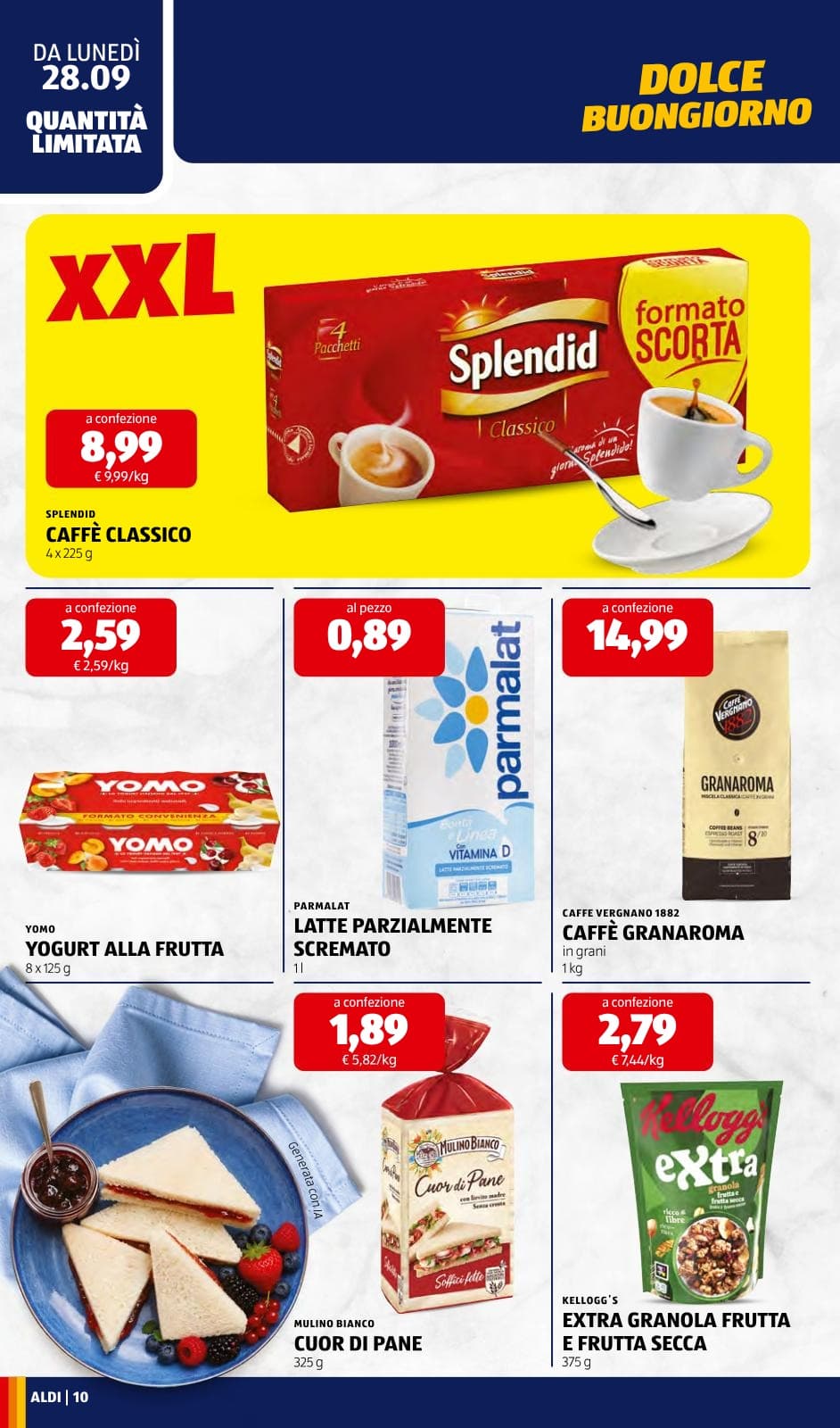 Pagina 12. del volantino ALDI - Prezzi Bassi