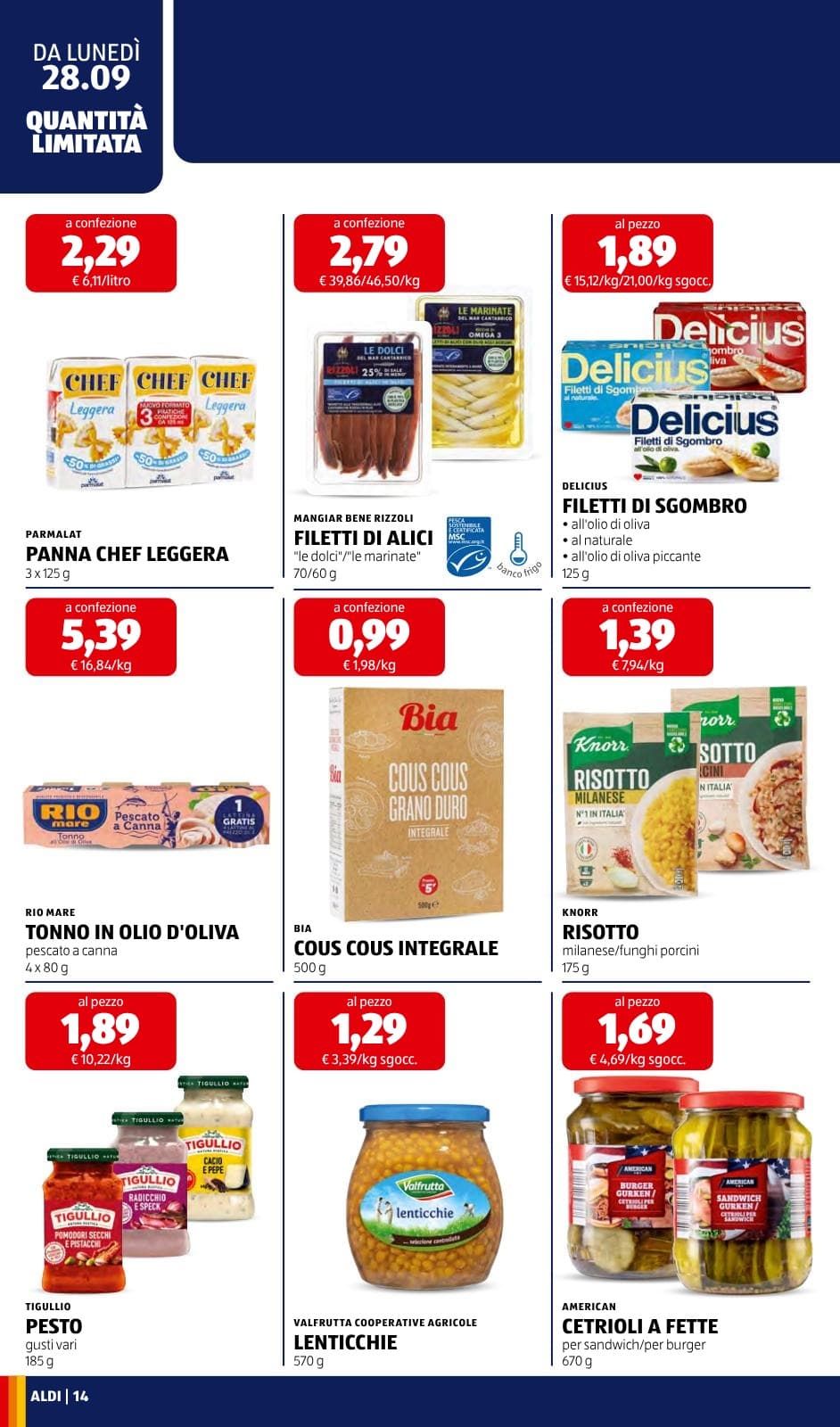 Pagina 16. del volantino ALDI - Prezzi Bassi